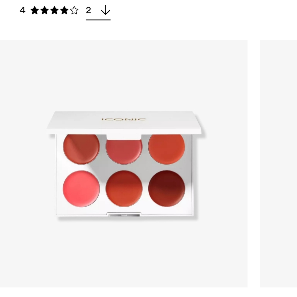 **NEW** Iconic London multi use lip and cheek pallet